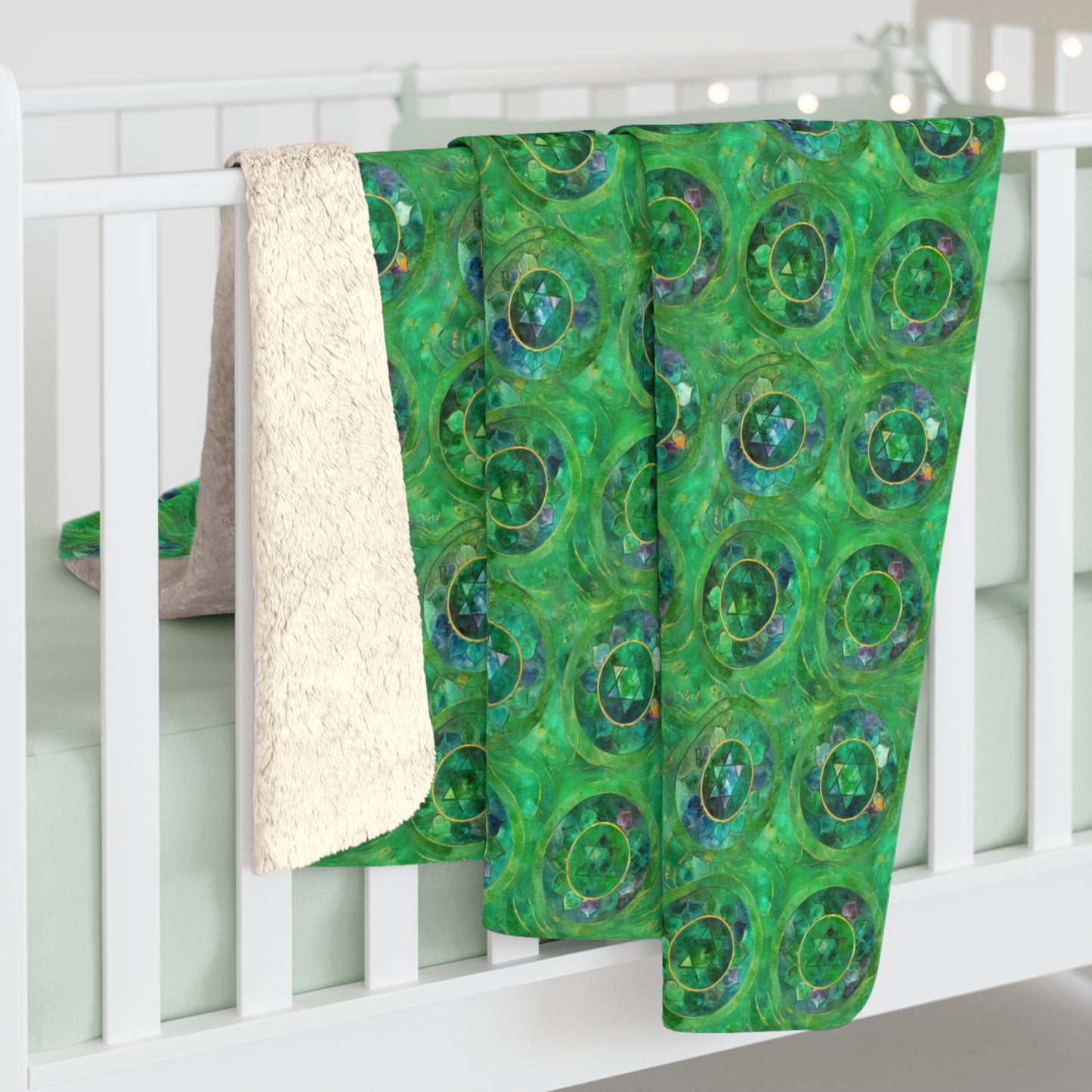 Heart Chakra Sherpa Blanket