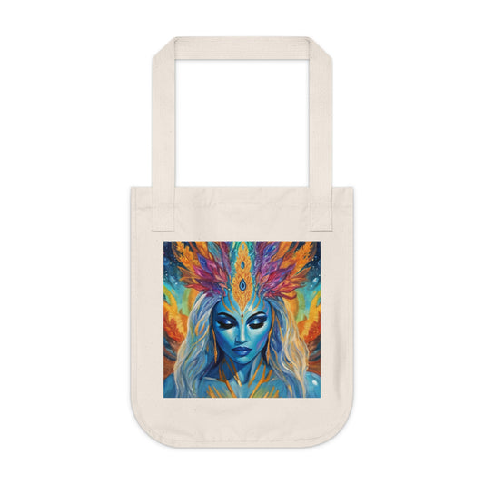 Become Light Organic Canvas Tote Bag